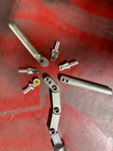 Clark Expandable, Adjustable tool holder with various cutter tips
