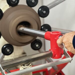 Clark Fulcrum Support Tube in action with Clark Hollowing System