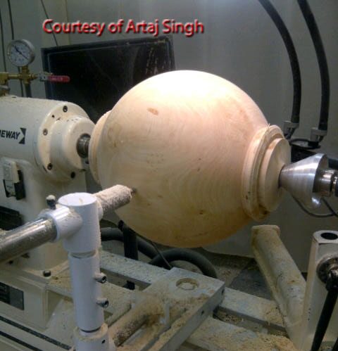 Clark Sphere Turning Jig project