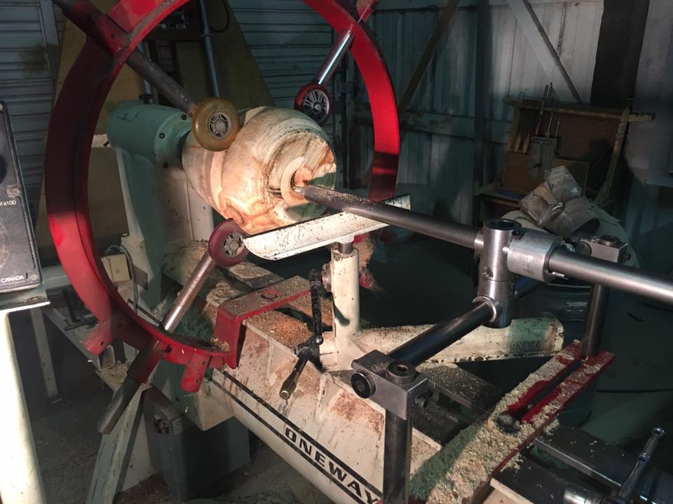 Clark Hollowing System in action